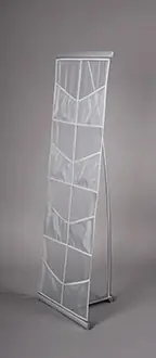 Сетчатая буклетница на 8 карманов