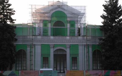 Подготовка макетов фальшфасада на основе архитектурного проекта фасада здания 1