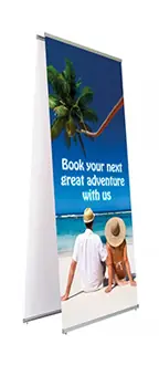 Мобильные стенды L-баннер Стандарт Двухсторонний