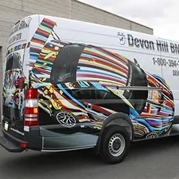 Печать на самоклейке