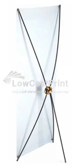 Мобильные стенды Х-баннер Симпл